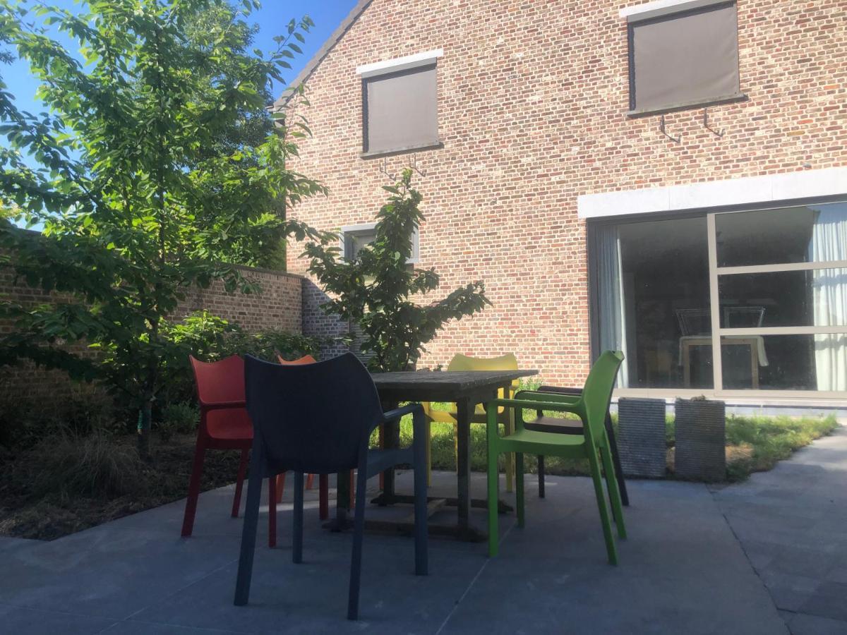 Landelijke Villa Met Zwembad En Gezellige Openhaard Zemst Extérieur photo